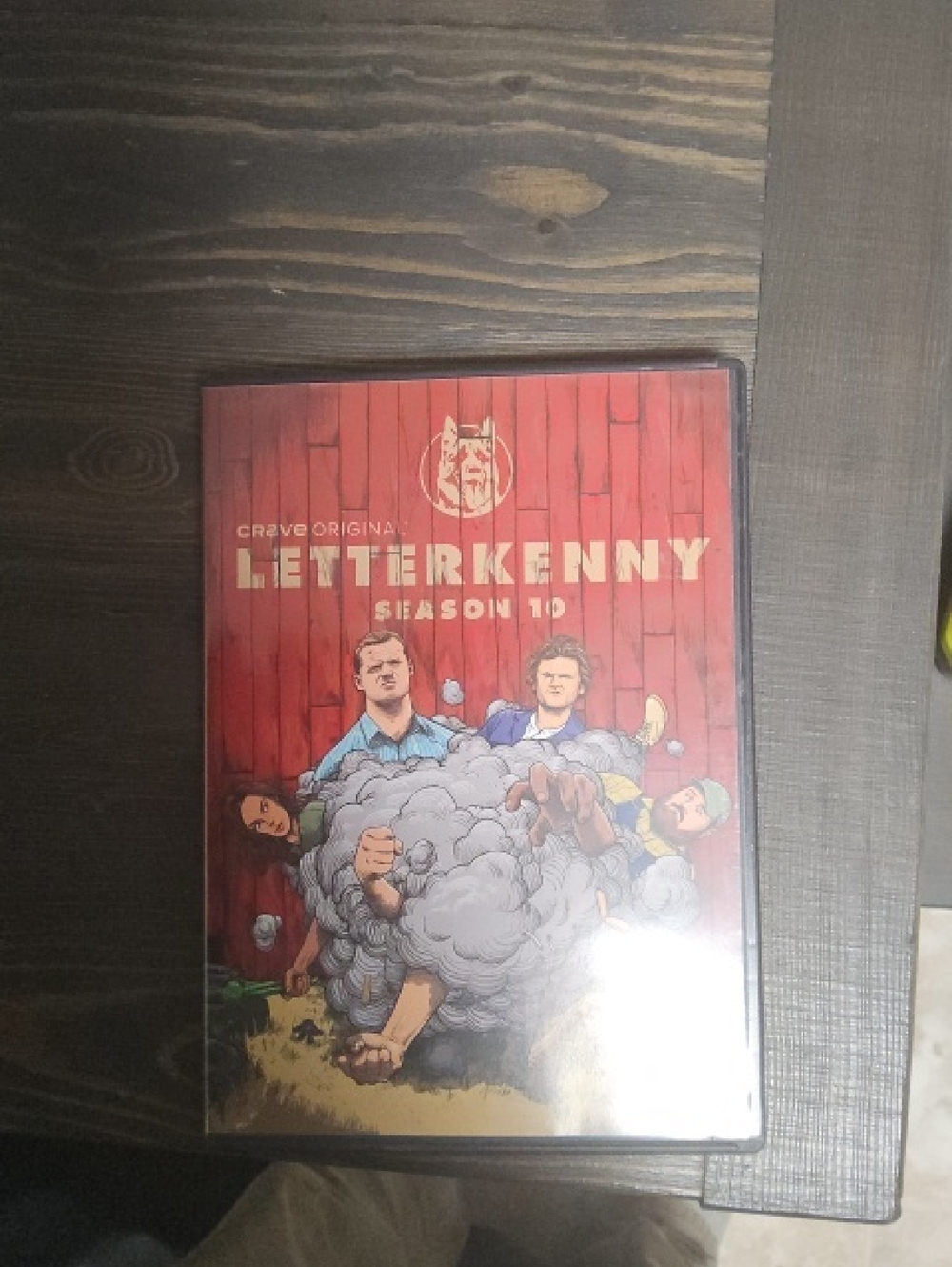 Letterkenny Season 10 DVD - Red Illustrated Cover